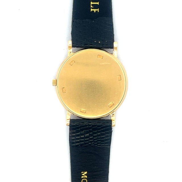 Patek Philippe Calatrava Men's Watch 32mm 18k Vintage Manual Leather Band For Sale - Image 9 of 9