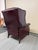 Bradington Young Chippendale Hi-Leg Recliner, Burgundy For Sale - Image 11 of 12