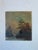 Likely 19th Century American Folk Landscape Painting on Artist's Board Featuring River, Forest, and Mountain Scene.. For Sale - Image 10 of 10
