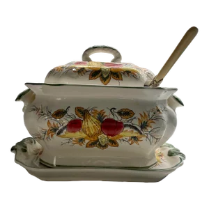 Vintage Autumnal Soup Tureen
