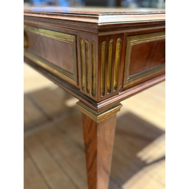 Antique Louis XVI Writing Desk, 1880 For Sale - Image 9 of 18