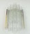 Metal Mid-Century Wall Sconce with 5 Ice Glass Tubes from Doria Leuchten, Germany, 1960s For Sale - Image 7 of 13