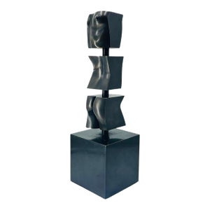 Tanya Ragir “Totem” Bronze Sculpture, Limited Edition 5/9, 1994