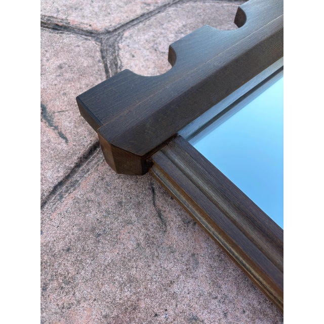 Spanish Castilian Wooden Mirror, Early 20th Century For Sale - Image 6 of 9