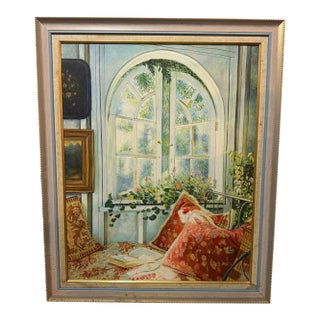 Peter Ho. Mid Century Modern Bedroom Scene - Escapes For Sale