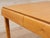 Mid-Century Modern Vintage Solid Birch Dining Table For Sale - Image 3 of 8