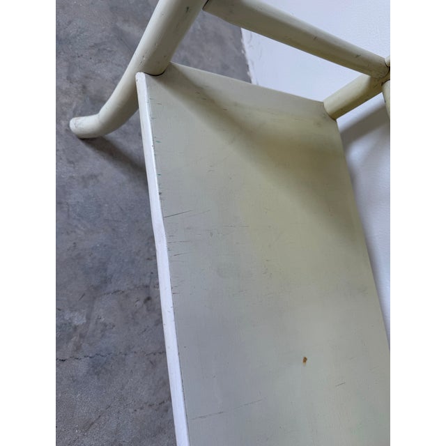 Vintage Coastal Faux Bamboo and Rattan Five-Tier Étagère Shelving Units – A Pair For Sale - Image 10 of 12