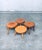 Wood Mid-Century Low Side Table Set, Belgium, 1950s, Set of 4 For Sale - Image 7 of 18