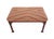 A distinctive Chinese Chippendale style bench of generous proportions, with cluster-column legs composed of closely...