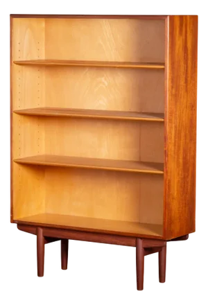 Teak Bookcase by Børge Mogensen for Søborg Møbelfabrik, 1960s