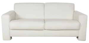 Leather Two Seater White Sofa from Machalke