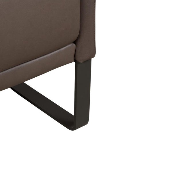 Modern Two-Seater Cara Sofa in Leather from Rolf Benz For Sale - Image 3 of 16
