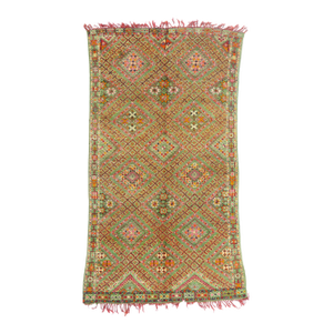 Vintage Beni M'Guild Moroccan Rug, 05'04 X 09'08