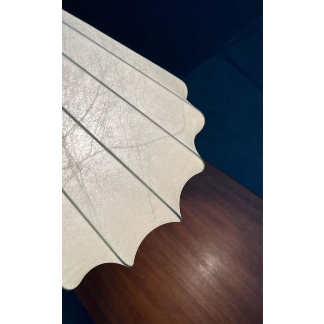 Mid-Century Modern Cocoon Pendant Lamp by Friedel Wauer for Goldkant Leuchten, Germany, 1960s For Sale - Image 17 of 18