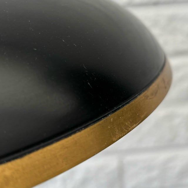 Metal Scandinavian Model 8453 Desk Lamp in Brass and Teak from Boréns, Sweden, 1930s For Sale - Image 7 of 13