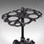 Metal Antique Reception Hall Umbrella Stand, English, Cast Iron, Stick Loop, Victorian For Sale - Image 7 of 10
