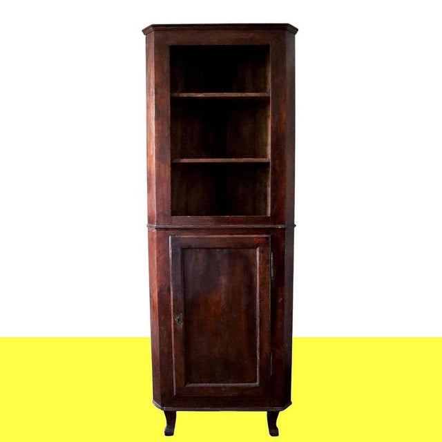 Corner Cabinet with Shelves, 19th Century For Sale - Image 13 of 13