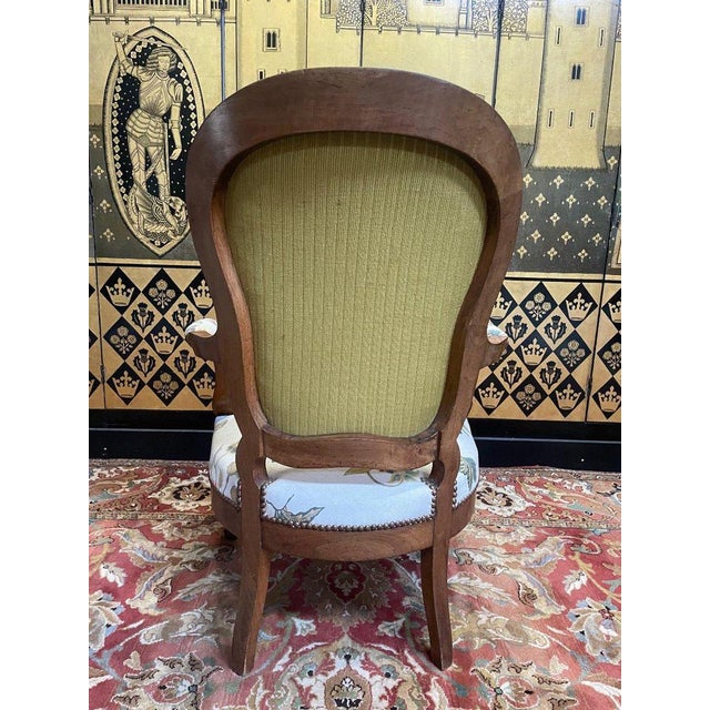 Louis Philippe Armchair, 19th Century For Sale - Image 5 of 7