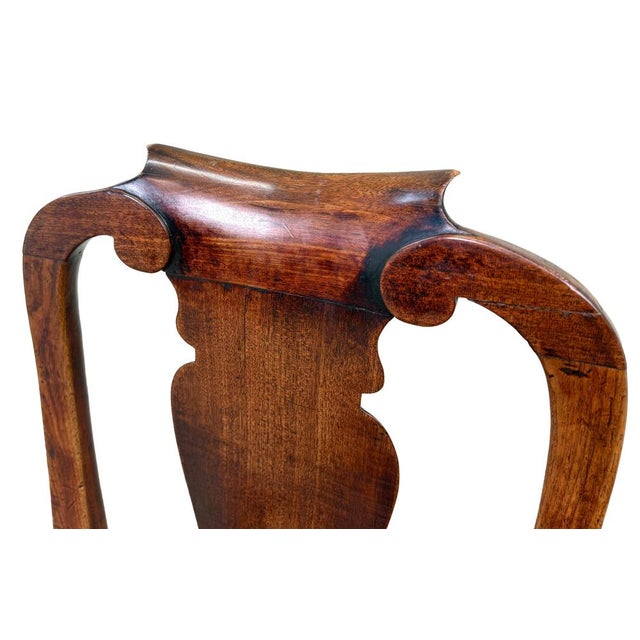 Antique Queen Anne Walnut Dining Chairs, 1710, Set of 6 For Sale - Image 11 of 18