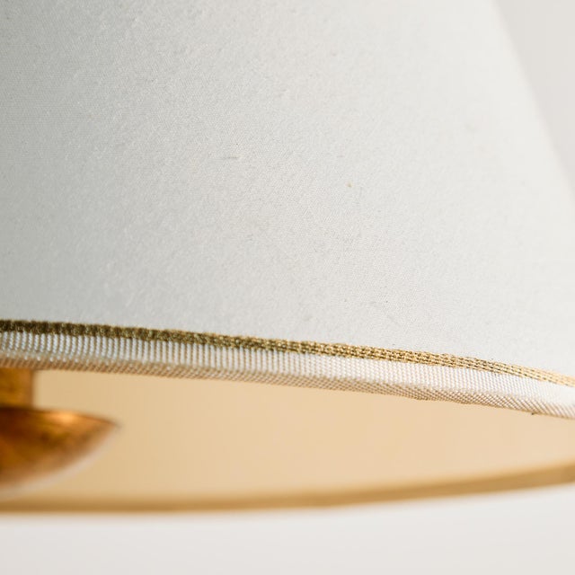 Vintage Gold-Painted Table Lamp, 1970s For Sale - Image 10 of 13