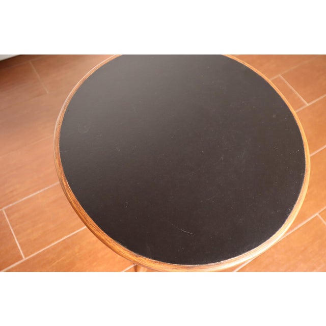 Ficks Reed Vintage Pair Bent Rattan Occasional Side Table Boho Bohemian Tiki Eclectic 60's 70's Ficks Reed Style For Sale - Image 4 of 9