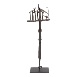 Antique Yoruba Osanyin Healing Staff