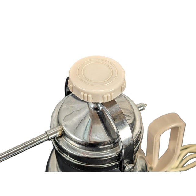 This rare vintage electric coffee maker is a collector's item produced by Olimpic Elettrodomestici - Milan. The main body...