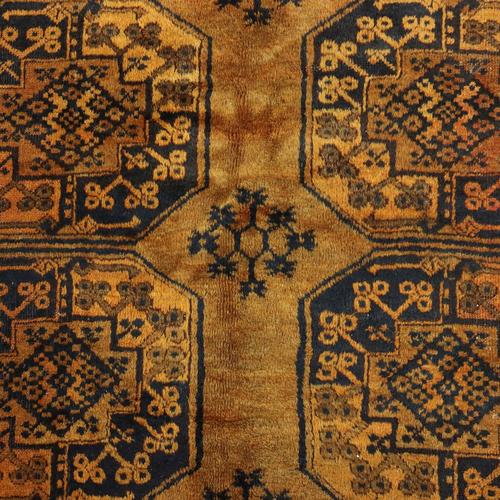 Vintage Bukhara Rug, Afghanistan For Sale - Image 4 of 8