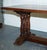 Vintage Hardwood Rectangular Dining Table For Sale - Image 3 of 16