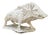 Large Cast Stone Wild Boar Garden Sculpture For Sale