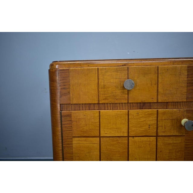 1940s 1940s Art Deco Bedside Tables, Czechoslovakia, Set of 2 For Sale - Image 5 of 18