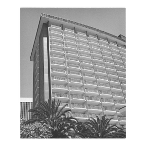 1978 Century Plaza Hotel Los Angeles Architectural Photograph by Don Ware