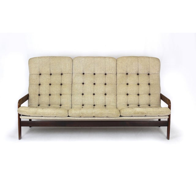 Mid-Century Scandinavian Living Room Set, 1970s, Set of 3 For Sale - Image 4 of 18