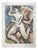 Romain Suzzoni, Entwined Couple, Monotype For Sale