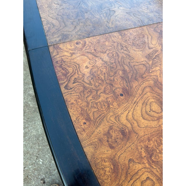 Vintage 1970's Century "Chin Hua" Oval Dining Table For Sale - Image 9 of 16