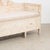19th Century Swedish Antique White Painted Pine Gustavian Bench With Griffins For Sale - Image 15 of 17