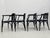 Antique Vienna Secession No. 714 Armchairs by Gustav Siegel for Jacob & Josef Kohn, 1890s, Set of 4 For Sale - Image 13 of 18