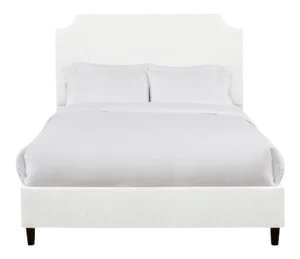 Reagan Full/Double Bedframe, Ivory Linen