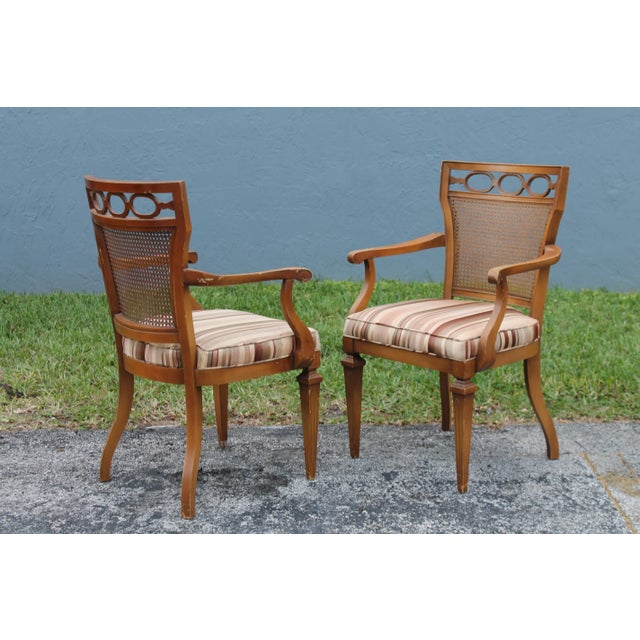 Neoclassical Neoclassical Style Occasional Chairs - a Pair For Sale - Image 3 of 11