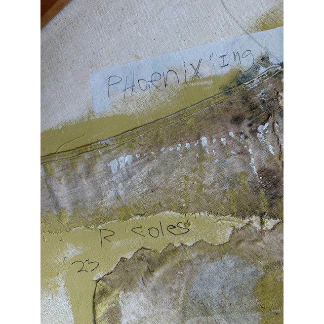 Black Abstract Painting on Canvas For Sale - Image 12 of 12