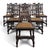 Henri II Chairs in Openwork Carved Oak with Caned Seats, Set of 6 For Sale - Image 11 of 11