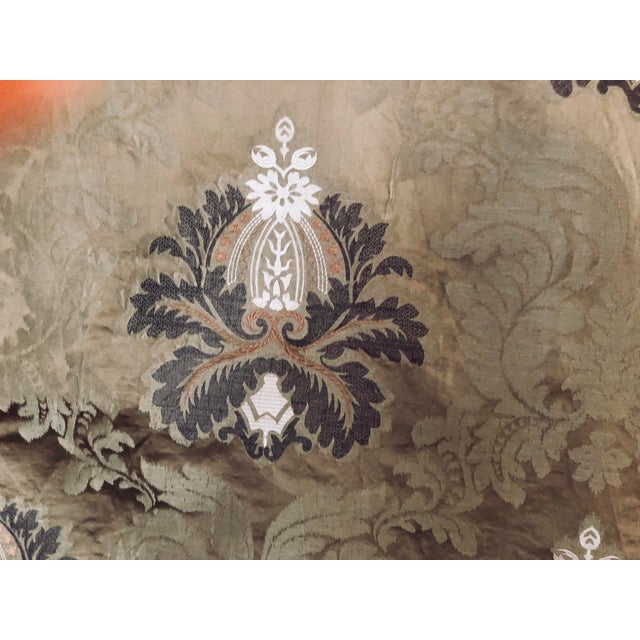 2010s Oscar De La Renta Damask Fabric For Sale - Image 5 of 9