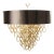 Global Views Brass Drum Chandelier For Sale