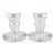 Vintage Waterford Cut Crystal Taper Candlestick Holders-a Pair For Sale