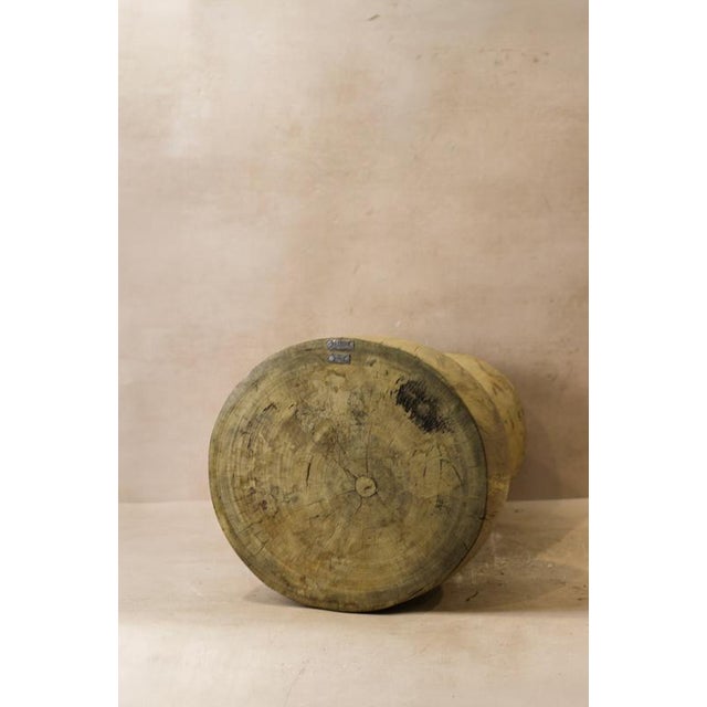 Introduce a touch of African elegance into your living space with this remarkable solid wood carved side table\.tool from...