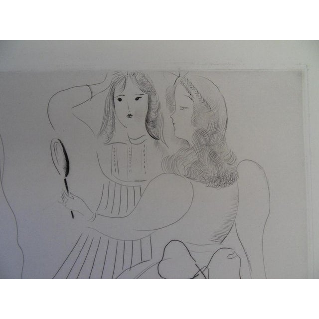 Mily Possoz, The Coquettes, Original Engraving For Sale - Image 4 of 6