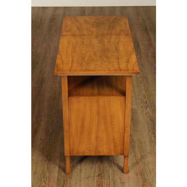 John Widdicomb Mid Century Modern Walnut Bar Cabinet For Sale - Image 16 of 18