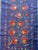 Blue Silk Suzani Table Runner With Pomegranate Vine For Sale In New York - Image 6 of 10