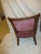 Vintage Hollywood Regency Velvet Barrel Back Circle Armchairs - a Pair For Sale - Image 4 of 5
