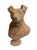 Add a touch of whimsical sophistication to your library or entryway with this impressive anthropomorphic dog bust. Crafted...